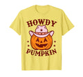 Howdy Pumpkin Autumn Western Halloween T-Shirt - Trendy Graphic Unisex - T-Shirt, Sweatshirt, Hoodie