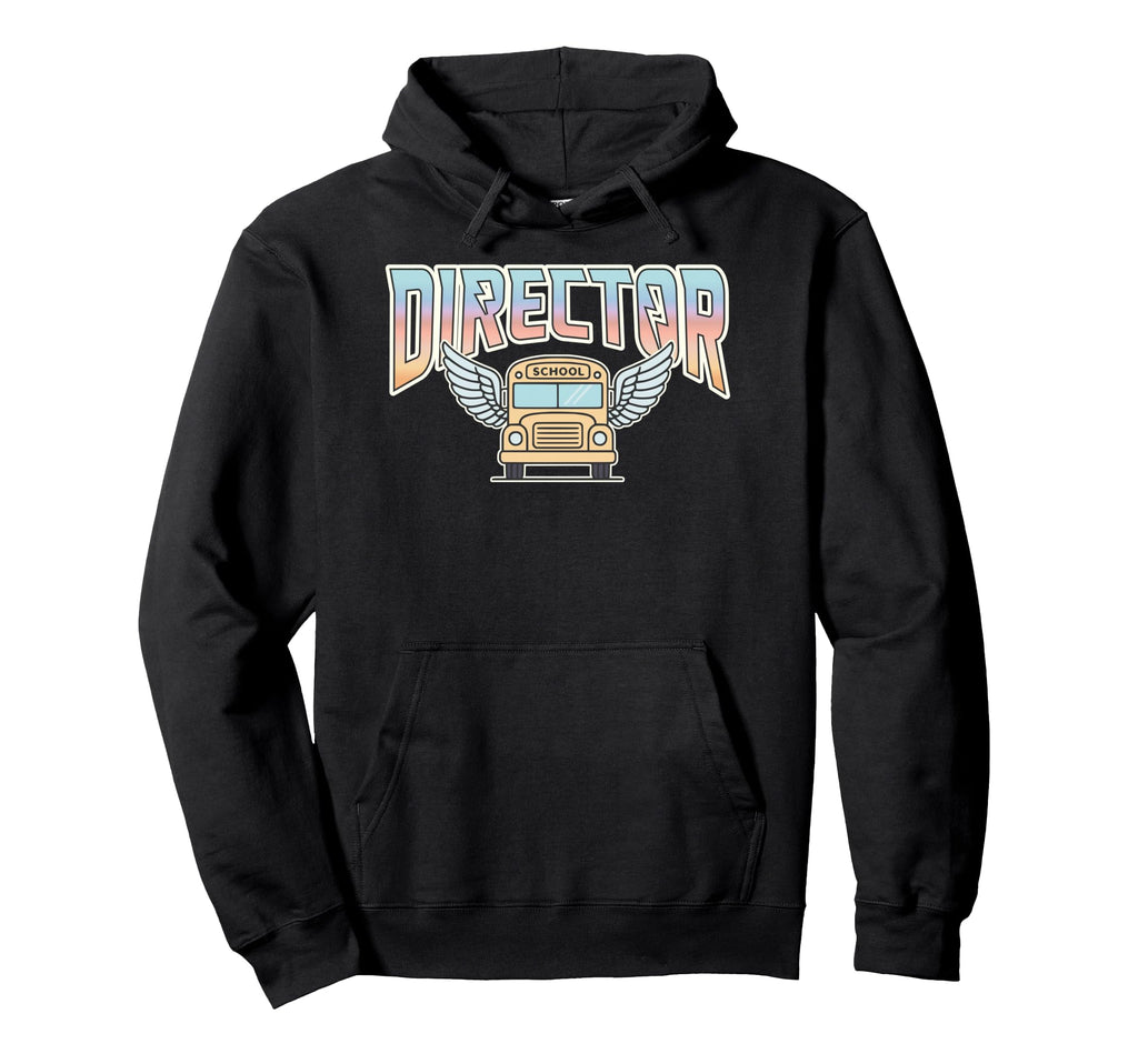 School Director Bus Rock Band Hoodie - Fun Novelty Design Unisex - T-Shirt, Sweatshirt, Hoodie