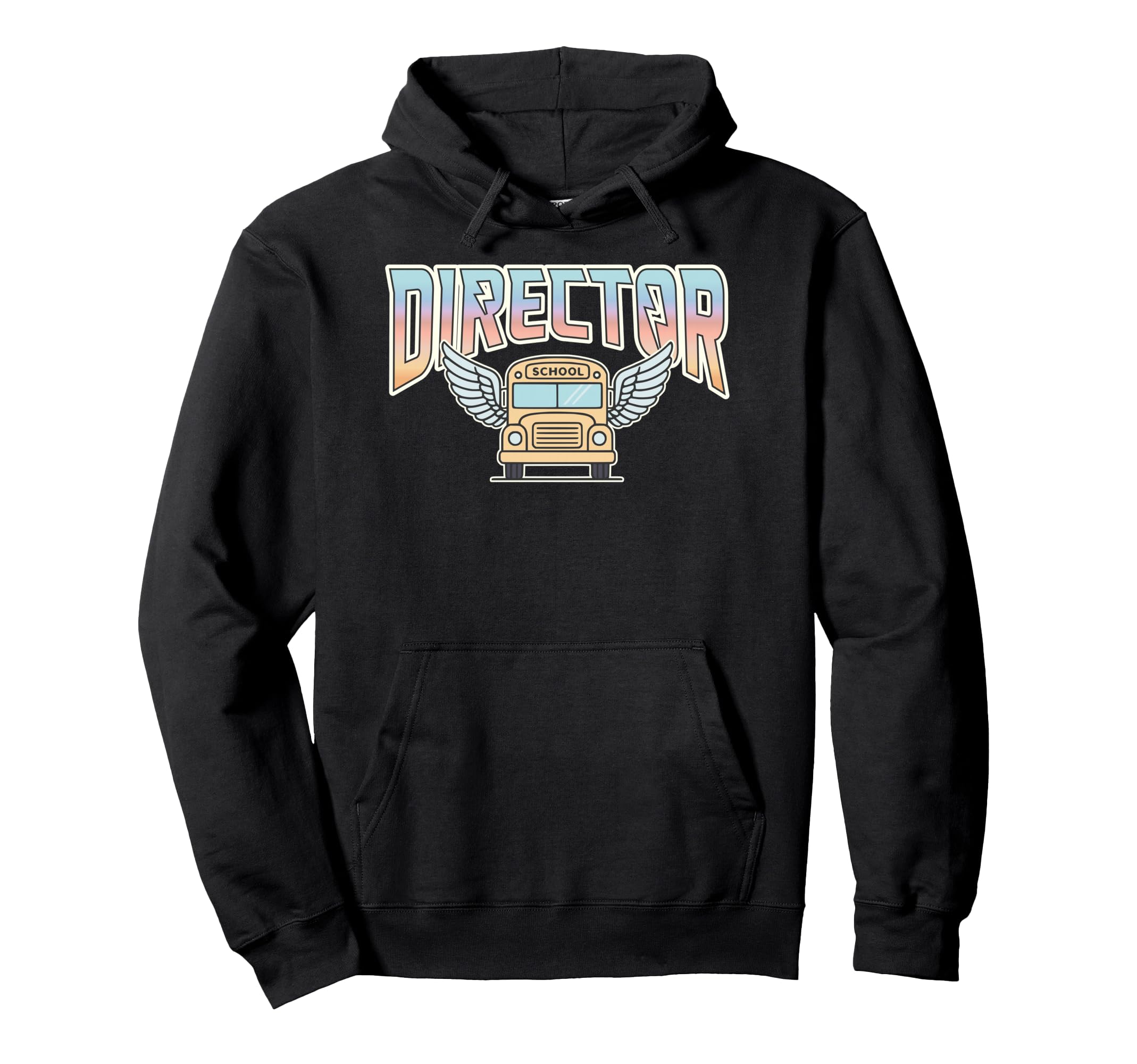 School Director Bus Rock Band Hoodie - Fun Novelty Design Unisex - T-Shirt, Sweatshirt, Hoodie