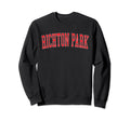 Richton Park Il Distressed Red Varsity Sweatshirt - Unique Graphic Unisex - T-Shirt, Sweatshirt, Hoodie