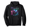 Vaporwave Synthwave Moose Sunglasses Hoodie - Unique Graphic for Adults - T-Shirt, Sweatshirt, Hoodie