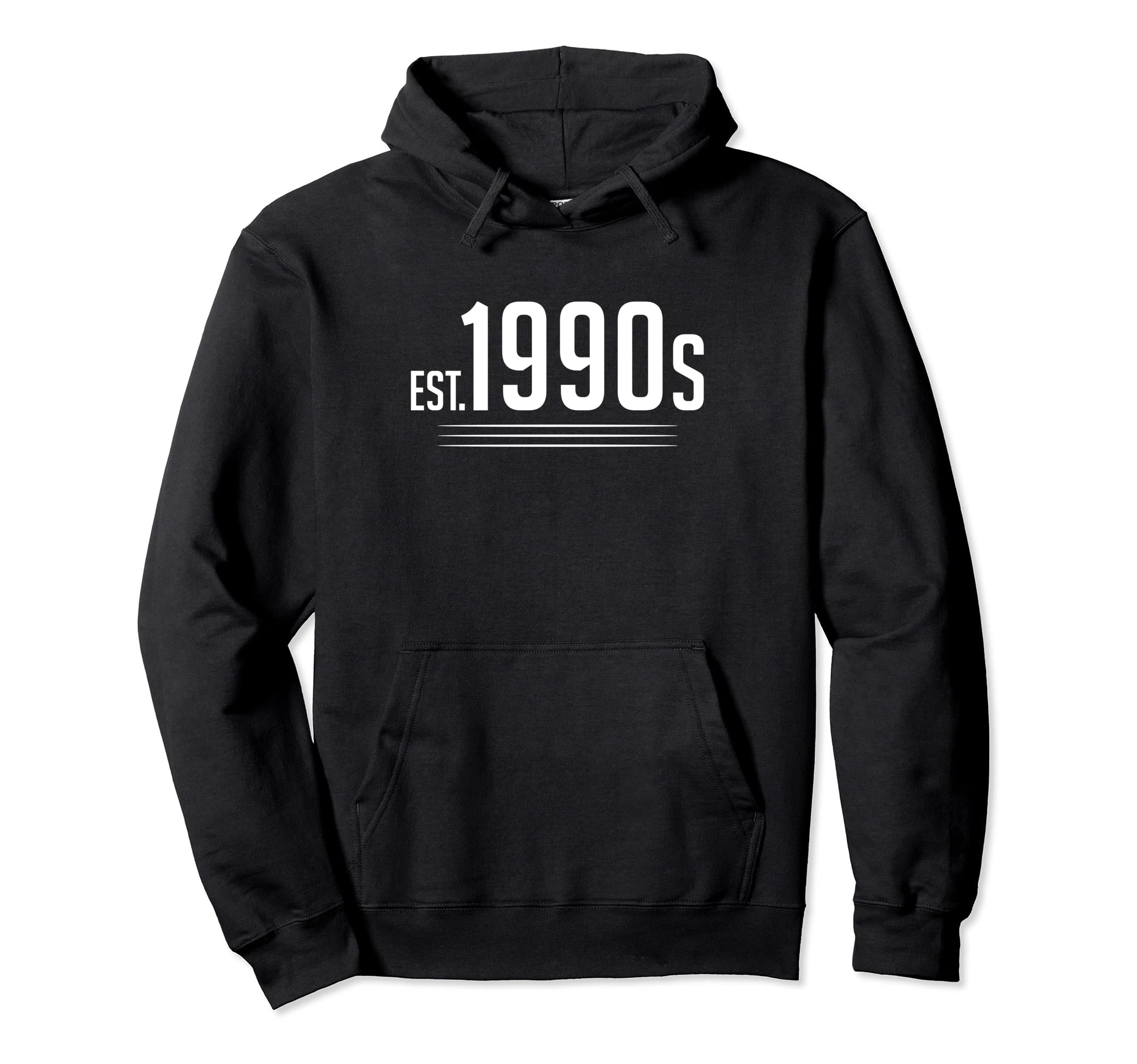 Est 1990S 90S Made 1990 Typography Hoodie - Custom Art Print for Adults - T-Shirt, Sweatshirt, Hoodie