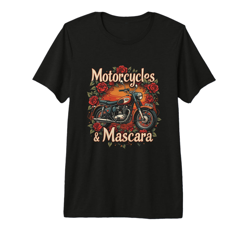 Motorcycles Mascara Motorcycle Tri T-Shirt - Casual Everyday Wear Unisex - T-Shirt, Sweatshirt, Hoodie