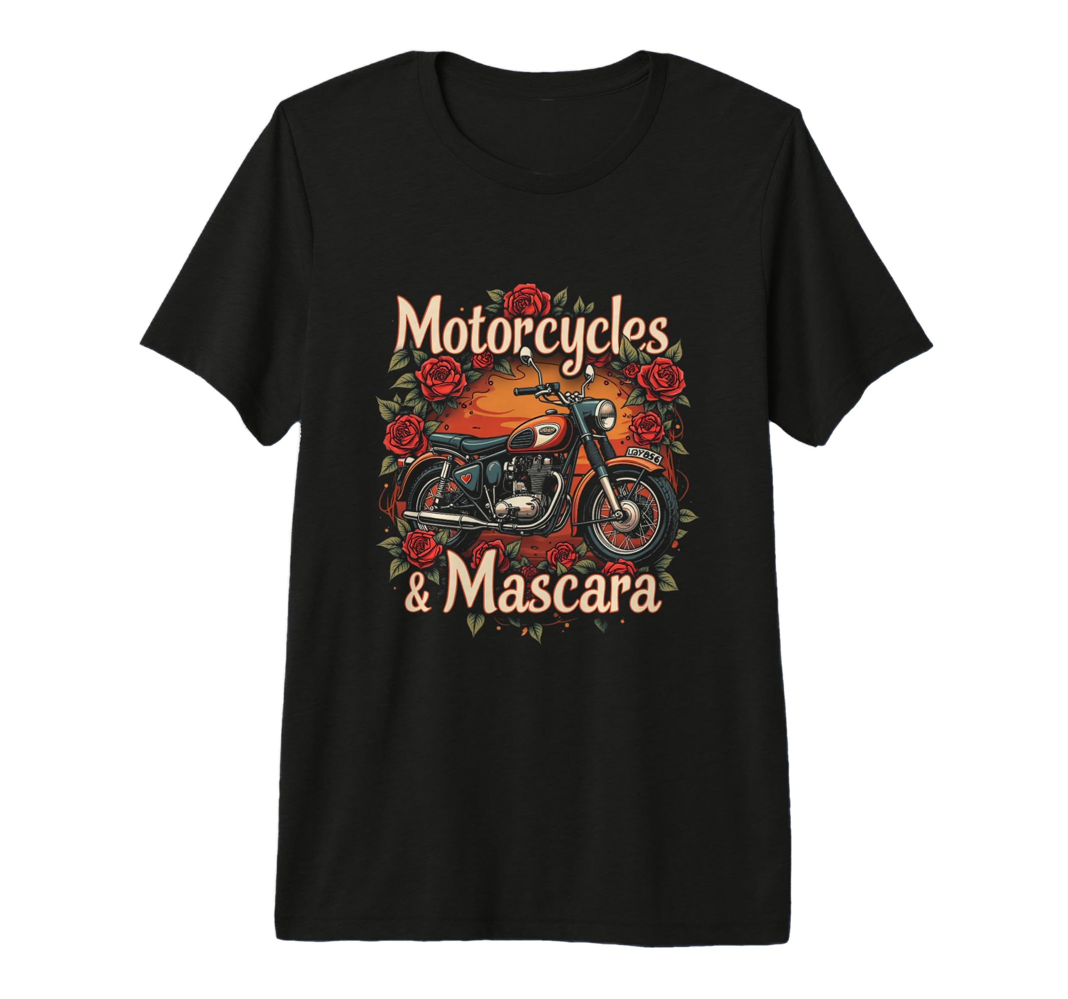 Motorcycles Mascara Motorcycle Tri T-Shirt - Casual Everyday Wear Unisex - T-Shirt, Sweatshirt, Hoodie