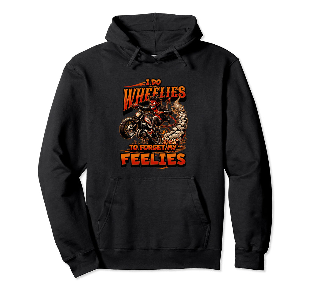 Biker Motorcycle Motorcycle Funny Hoodie - Unique Graphic for Adults - T-Shirt, Sweatshirt, Hoodie