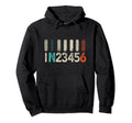 1N23456 Motorcycle Shift Biker Hoodie - Custom Art Print Unisex - T-Shirt, Sweatshirt, Hoodie
