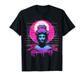 Vaporwave Geisha 80S Synthwave 35 T-Shirt - Aesthetic Graphic Unisex - T-Shirt, Sweatshirt, Hoodie