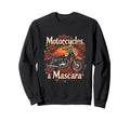 Motorcycles Mascara Motorcycle Sweatshirt - Aesthetic Graphic for Adults - T-Shirt, Sweatshirt, Hoodie