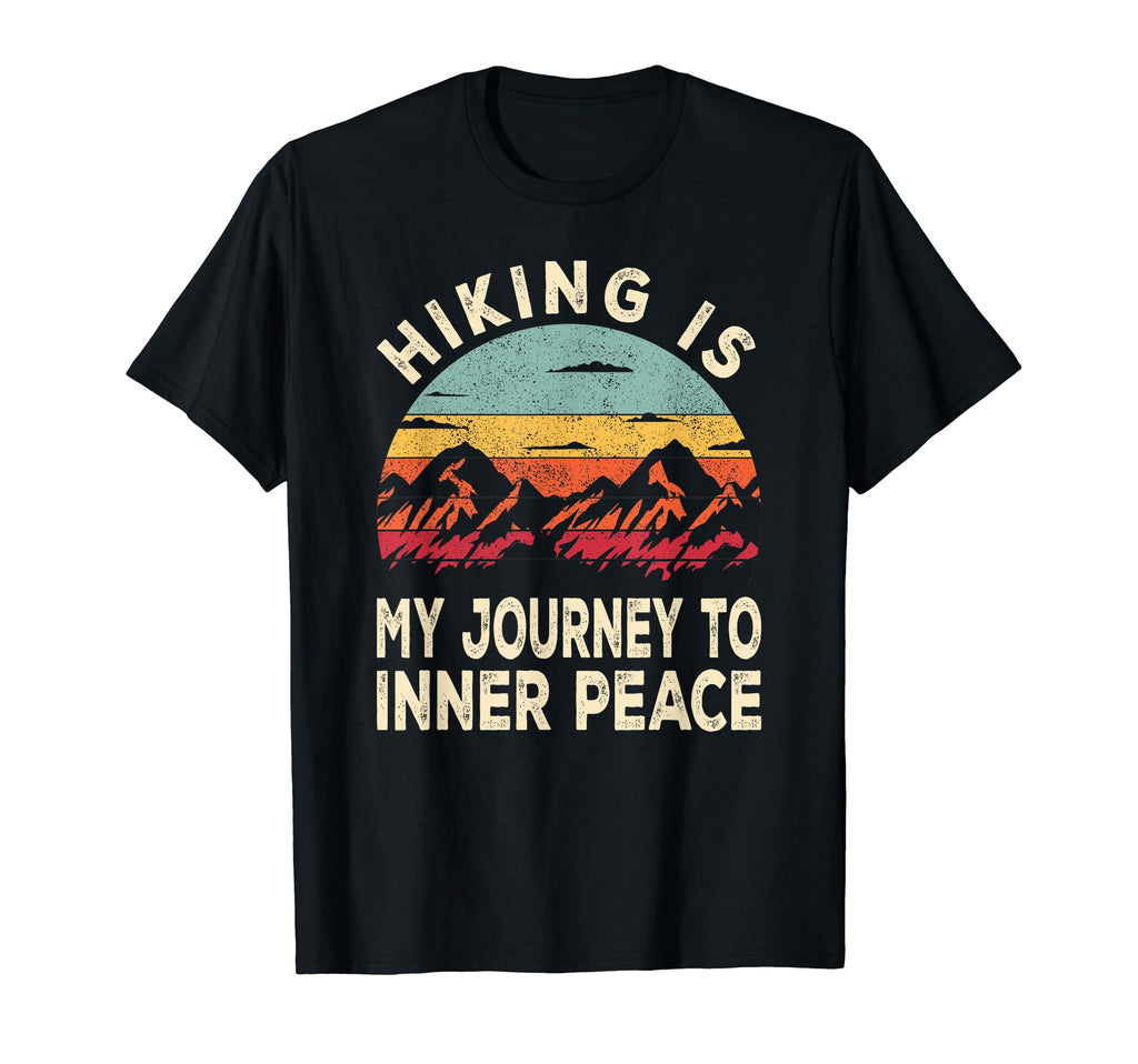 Outdoor Nature Hike Mental Health T-Shirt - Trendy Graphic for Adults - T-Shirt, Sweatshirt, Hoodie