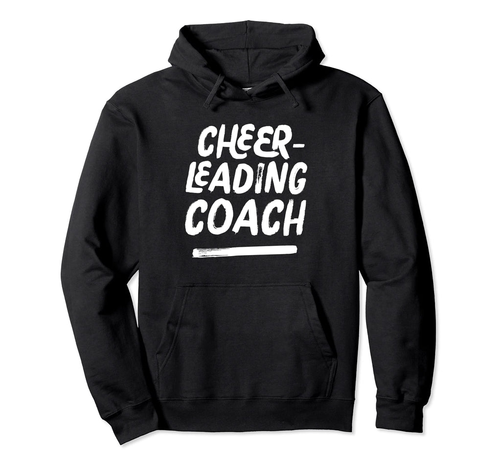 Cheerleading Coach Distressed Coaches Hoodie - Graphic Print for Adults - T-Shirt, Sweatshirt, Hoodie