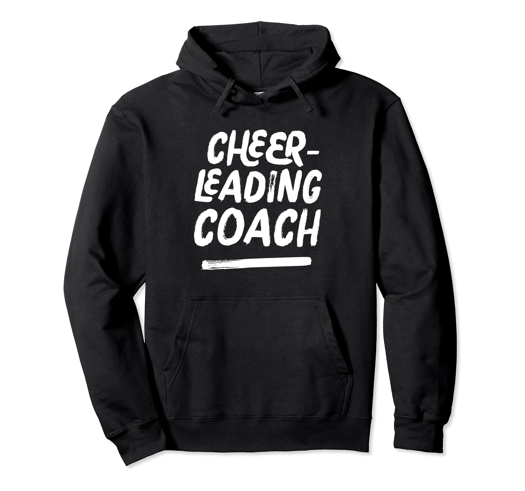 Cheerleading Coach Distressed Coaches Hoodie - Graphic Print for Adults - T-Shirt, Sweatshirt, Hoodie