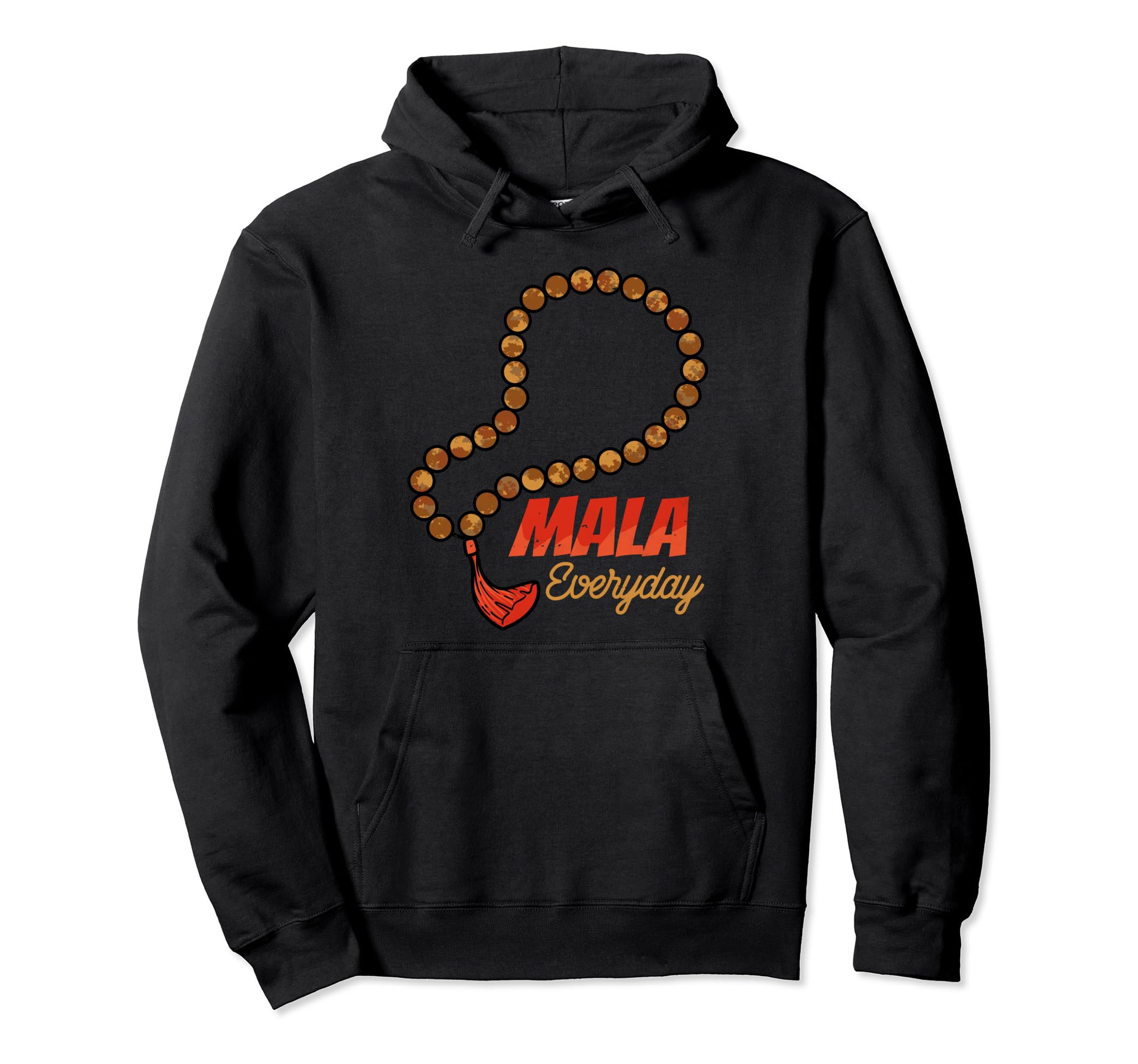 Beads Mala Everyday Chakra Energy Hoodie - Streetwear Style for Adults - T-Shirt, Sweatshirt, Hoodie