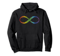 Neurodivergent Awareness Infinity Rainbow Hoodie - Novelty Apparel Unisex - T-Shirt, Sweatshirt, Hoodie