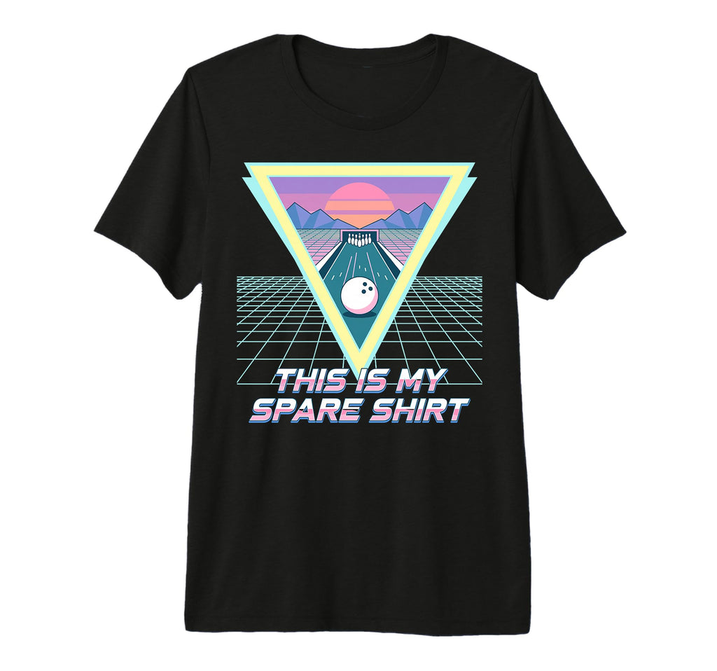 This Is My Spare Bowling 80S T-Shirt - Casual Everyday Wear Men Women - T-Shirt, Sweatshirt, Hoodie