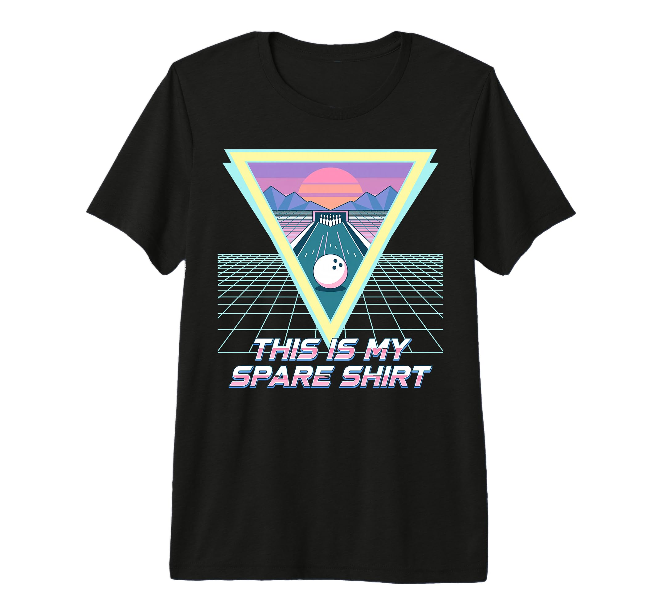 This Is My Spare Bowling 80S T-Shirt - Casual Everyday Wear Men Women - T-Shirt, Sweatshirt, Hoodie