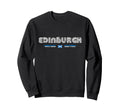 Edinburgh Scotland 70S 80S Type Sweatshirt - Custom Art Print for Adults - T-Shirt, Sweatshirt, Hoodie