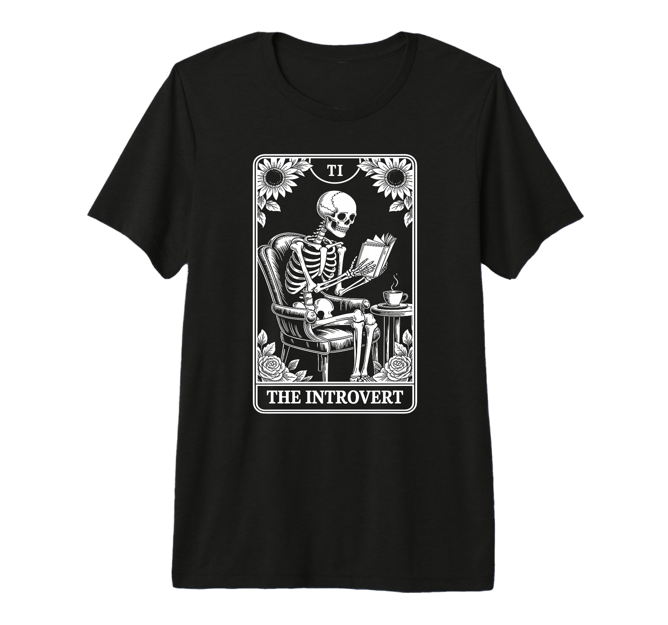 Introvert Tarot Indoorsy T-Shirt - Casual Everyday Wear Men Women - T-Shirt, Sweatshirt, Hoodie