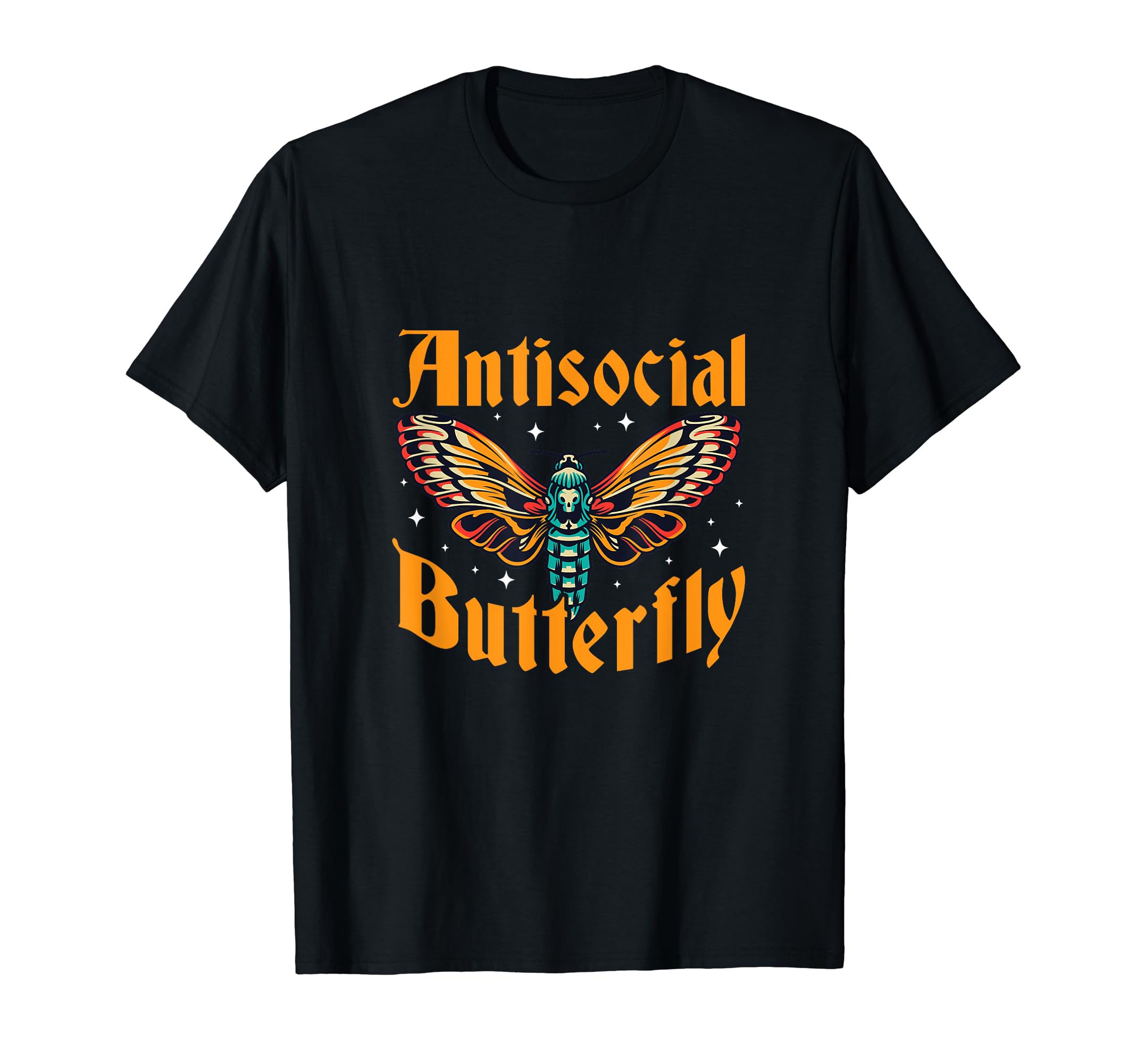 Antisocial Butterfly Introvert Anti T-Shirt - Streetwear Style Men Women - T-Shirt, Sweatshirt, Hoodie