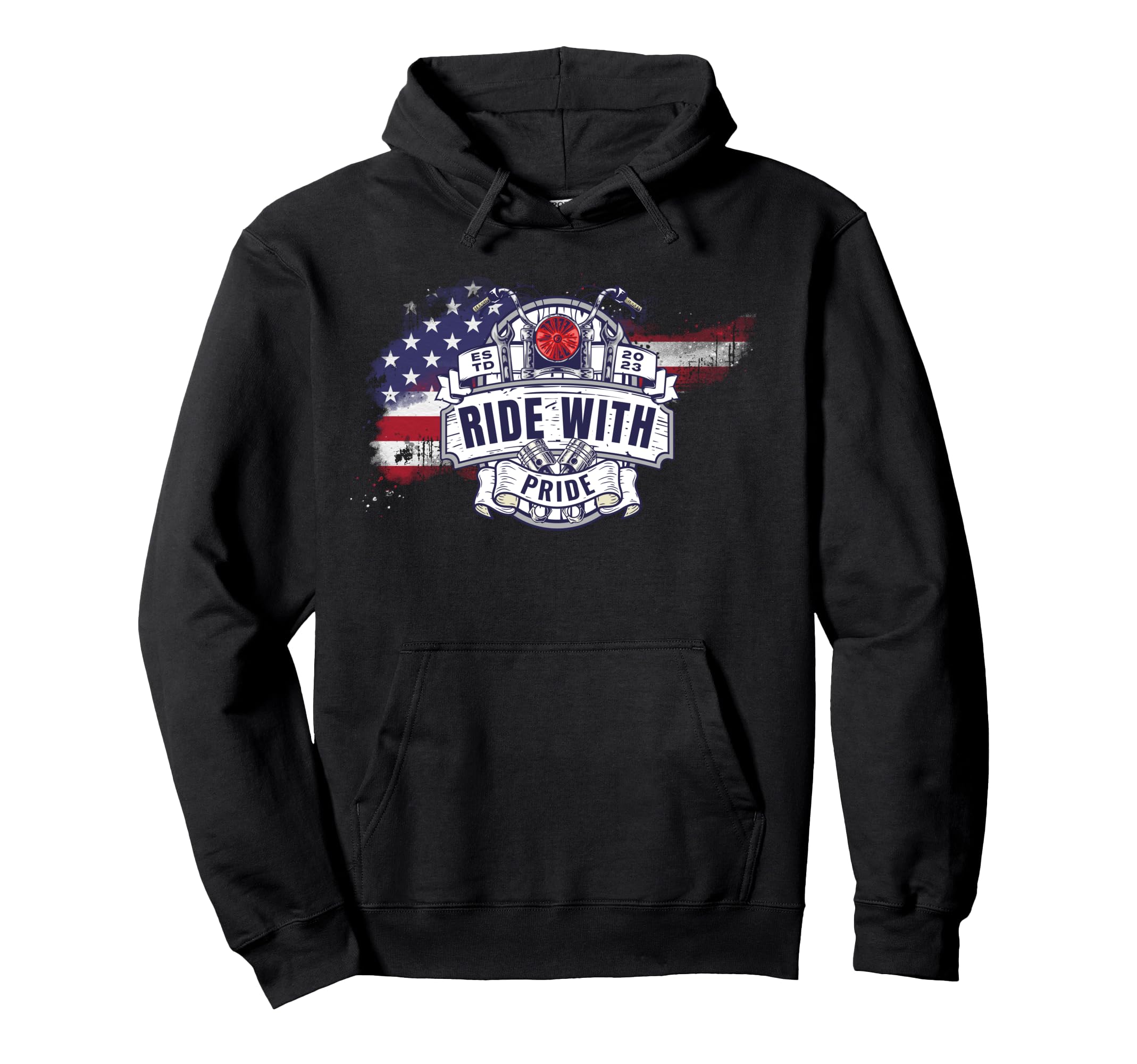 Motorbike Superbike Racing Hoodie - Fun Novelty Design Men Women - T-Shirt, Sweatshirt, Hoodie