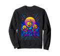 80S Synthwave Sweatshirt - Custom Art Print Men Women - T-Shirt, Sweatshirt, Hoodie