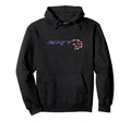 Dodge Srt Hellcat Stars And Stripes Hoodie - Minimalist Print Men Women - T-Shirt, Sweatshirt, Hoodie