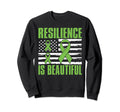 Resilience Is Beautiful Mental Sweatshirt - Aesthetic Graphic for Adults - T-Shirt, Sweatshirt, Hoodie