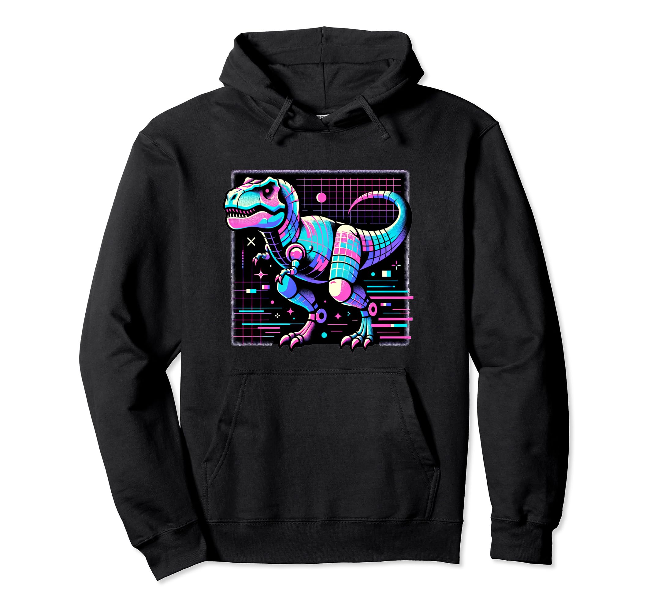 Pastel Goth Vaporwave Aesthetic T Rex Hoodie - Streetwear Style Men Women - T-Shirt, Sweatshirt, Hoodie