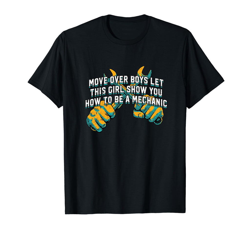 Show How To Be Mechanic Car Maintenance T-Shirt - Unique Graphic Unisex - T-Shirt, Sweatshirt, Hoodie