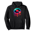 Dripping Paint Art Vinyl Disc Record Hoodie - Aesthetic Graphic Unisex - T-Shirt, Sweatshirt, Hoodie