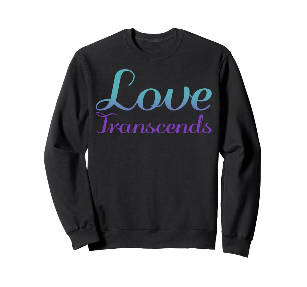 Love Transcends Mental Health Awareness Sweatshirt - Novelty Apparel Unisex - T-Shirt, Sweatshirt, Hoodie