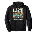 Muscle Car American Car Hoodie - Novelty Apparel Unisex - T-Shirt, Sweatshirt, Hoodie
