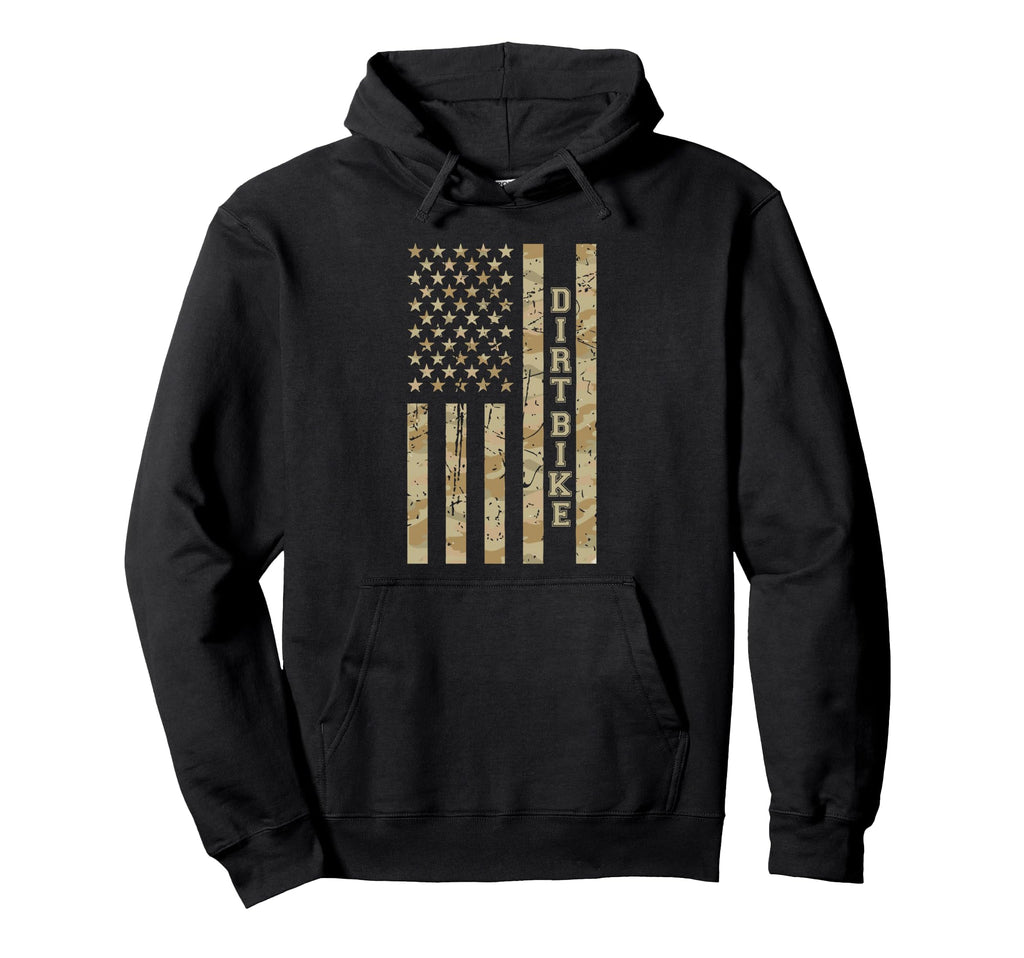 Dirt Bike Motorcycle Off Road Desert Camo Hoodie - Streetwear Style Unisex - T-Shirt, Sweatshirt, Hoodie