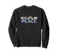 Protect Your Peace Self Care Tees Hoodie - Minimalist Print for Adults - T-Shirt, Sweatshirt, Hoodie