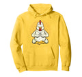 Chicken Yoga Meditation Yoga Poses Hoodie - Graphic Print for Adults - T-Shirt, Sweatshirt, Hoodie