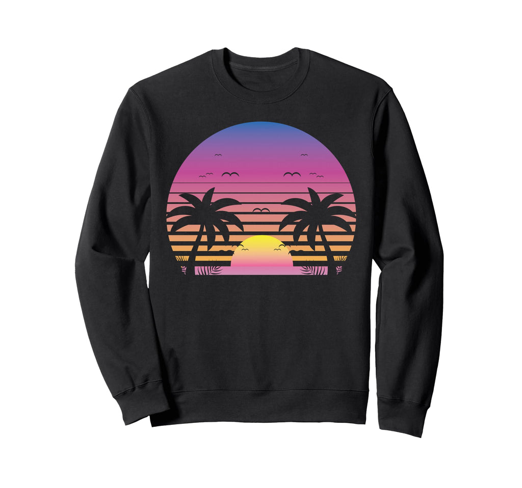 Vaporwave Aesthetic Synthwave 1980S Sweatshirt - Novelty Apparel Men Women - T-Shirt, Sweatshirt, Hoodie