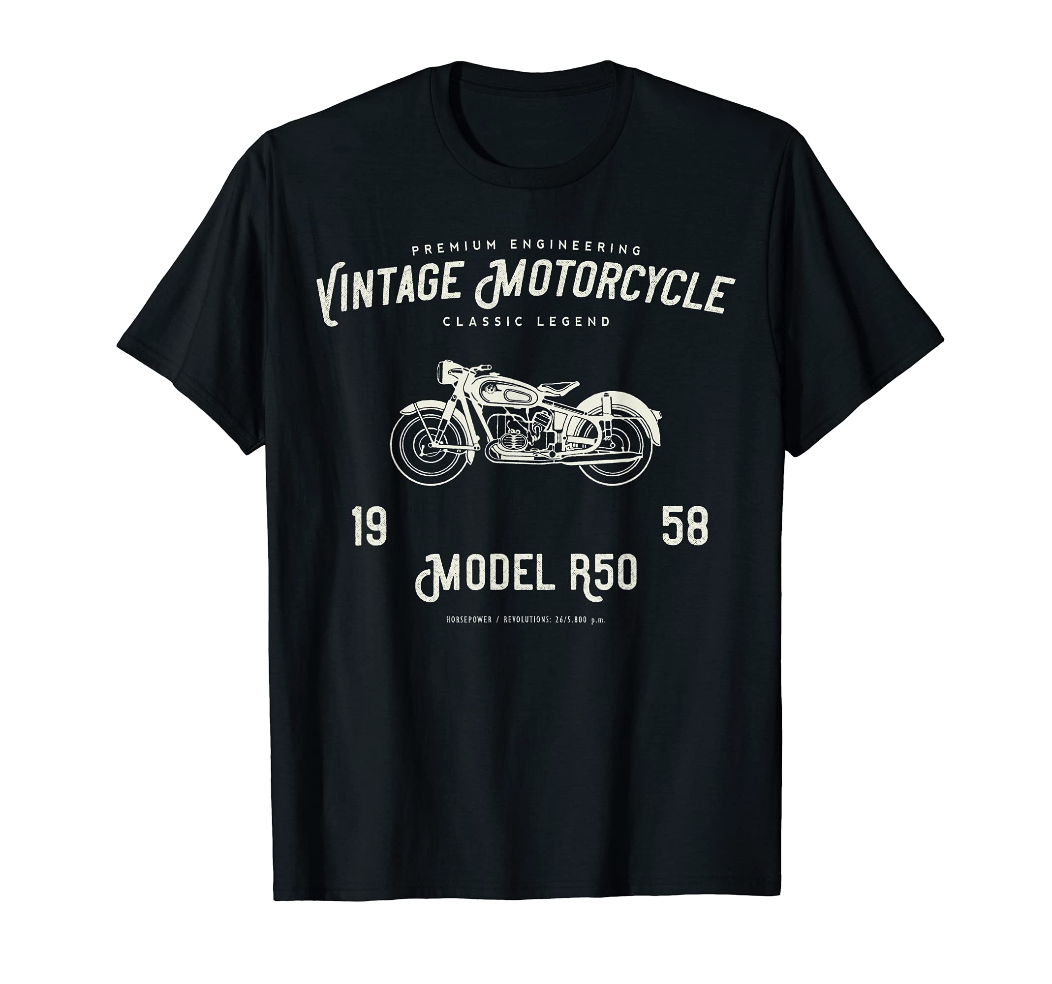 Motorcycle Original T-Shirt - Minimalist Print Men Women - T-Shirt, Sweatshirt, Hoodie
