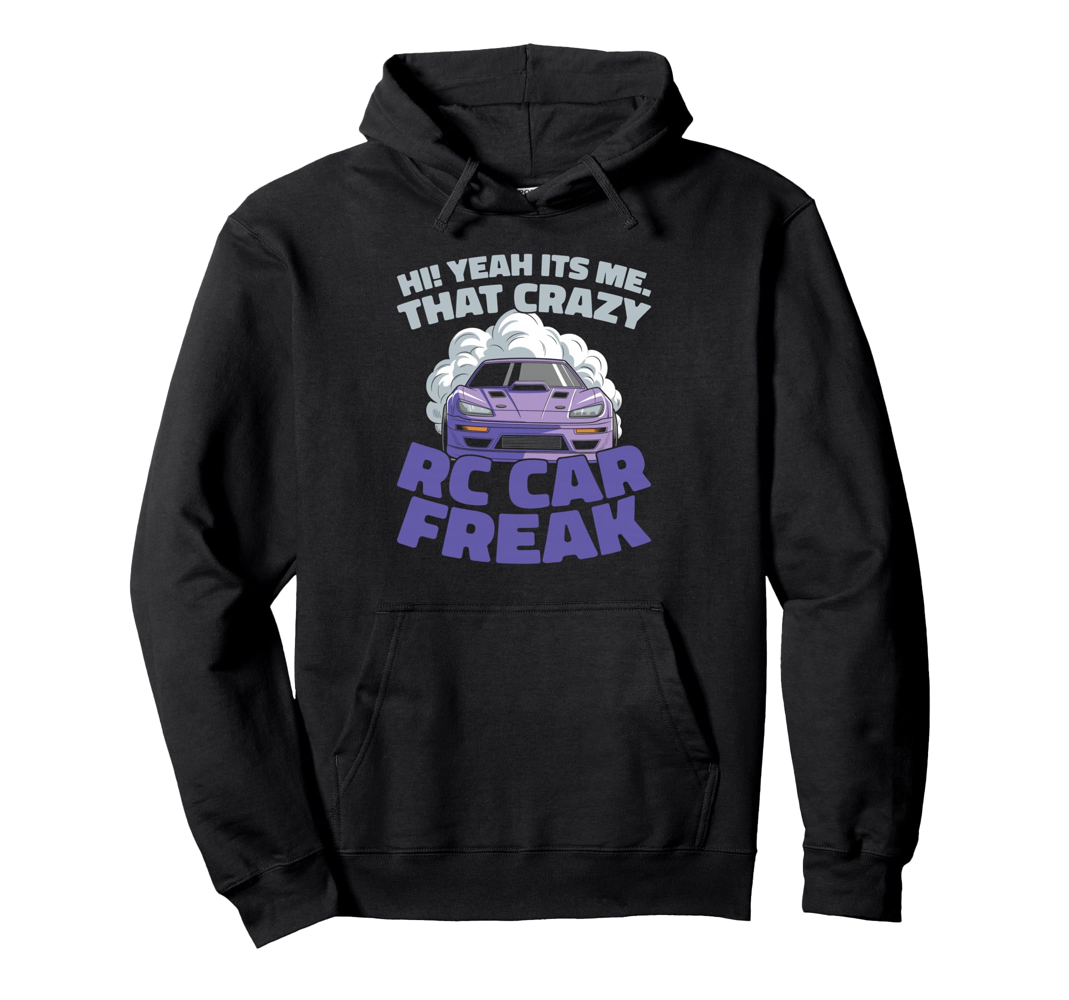 Rc Car Remote Control Rc Car Hoodie - Fun Novelty Design for Adults - T-Shirt, Sweatshirt, Hoodie