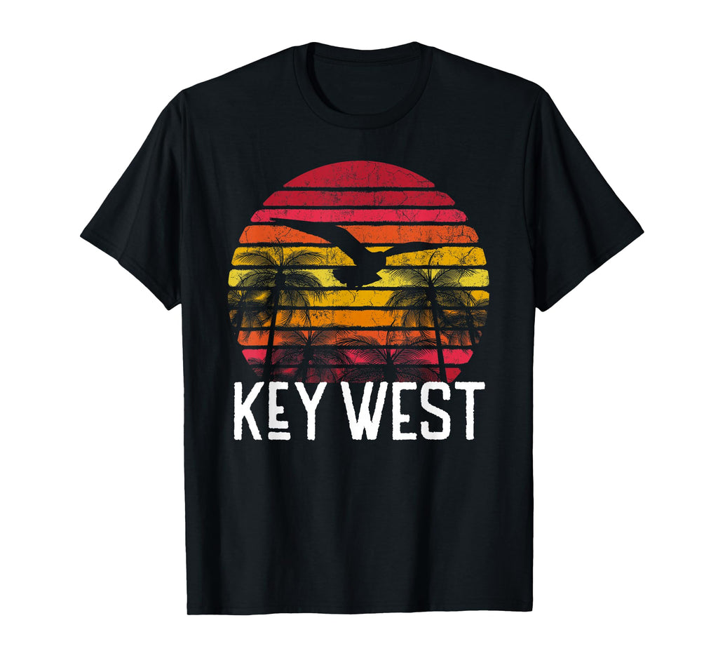 Key West Florida Beach Palm Tree T-Shirt - Aesthetic Graphic for Adults - T-Shirt, Sweatshirt, Hoodie