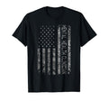 Funny Job Title Worker American Flag T-Shirt - Aesthetic Graphic Men Women - T-Shirt, Sweatshirt, Hoodie