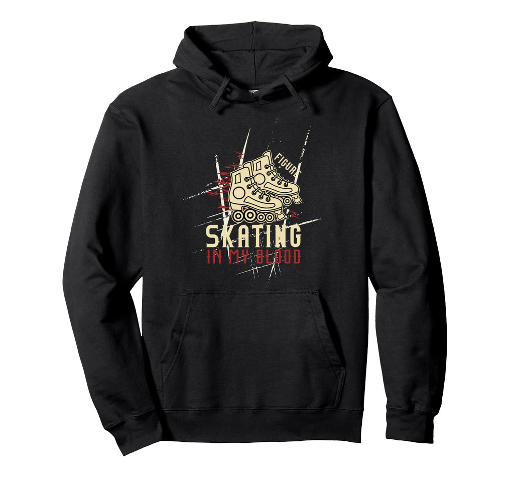 Vibrations Wheels Roller Skate Hoodie - Custom Art Print Men Women - T-Shirt, Sweatshirt, Hoodie