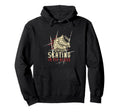 Vibrations Wheels Roller Skate Hoodie - Custom Art Print Men Women - T-Shirt, Sweatshirt, Hoodie
