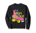 High Roller Skating Roller Derby Skates Sweatshirt - Unique Graphic Unisex - T-Shirt, Sweatshirt, Hoodie