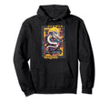 Okayama City Synthwave 80S Dragon Asian Hoodie - Aesthetic Graphic Unisex - T-Shirt, Sweatshirt, Hoodie
