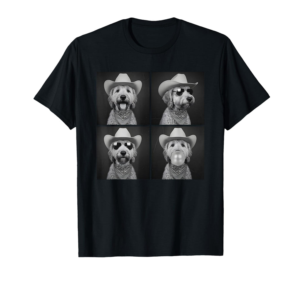 Photobooth Golden Doodle Selfie T-Shirt - Casual Everyday Wear Men Women - T-Shirt, Sweatshirt, Hoodie