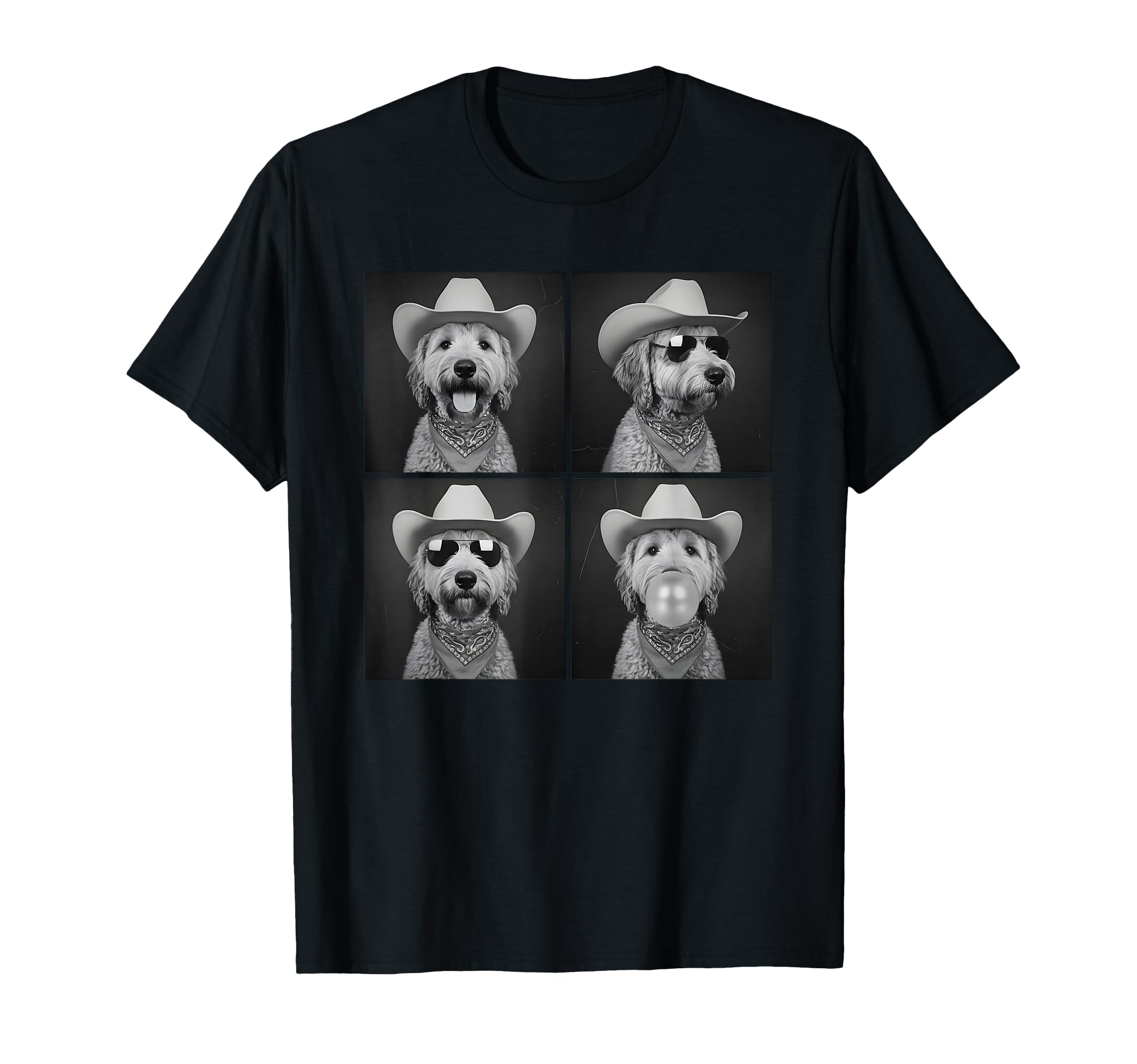 Photobooth Golden Doodle Selfie T-Shirt - Casual Everyday Wear Men Women - T-Shirt, Sweatshirt, Hoodie