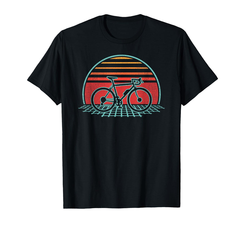 Bicycle Cycling 70S 80S Gift T-Shirt - Minimalist Print Men Women - T-Shirt, Sweatshirt, Hoodie