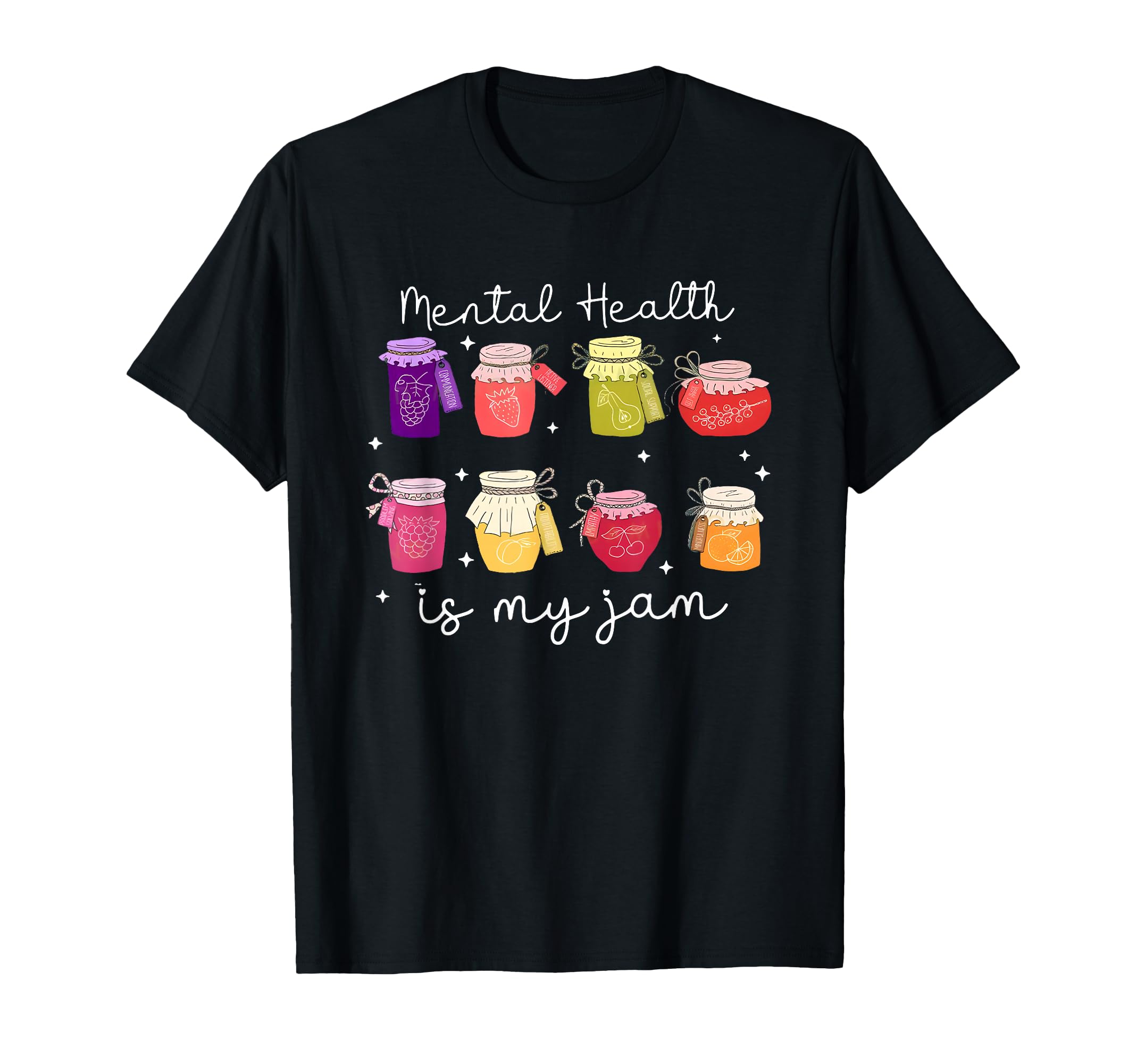 Mental Health Is My Jam School Psych T-Shirt - Unique Graphic Men Women - T-Shirt, Sweatshirt, Hoodie