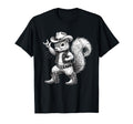 Squirrel Funny Cowboy Cowgirl Western T-Shirt - Unique Graphic for Adults - T-Shirt, Sweatshirt, Hoodie