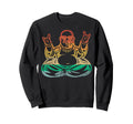 Buddha Yoga Lotus Pose Mandala Sweatshirt - Fun Novelty Design for Adults - T-Shirt, Sweatshirt, Hoodie