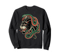 American Traditional Tattoo Edgy Old Sweatshirt - Graphic Print Unisex - T-Shirt, Sweatshirt, Hoodie